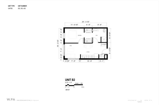 Unit B2 Floor Plan