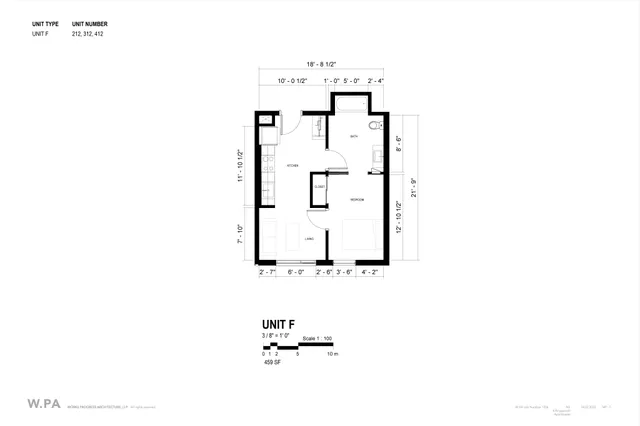Unit F Floor Plan