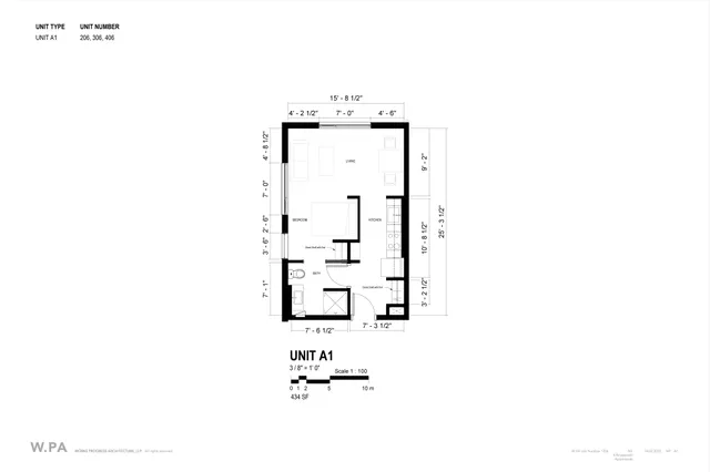 Unit A1 Floor Plan