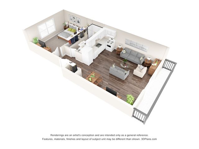 3D Floor Plan Terwilliger
