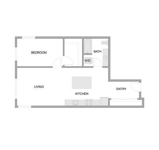 1X1 The Hoyt One Bedroom