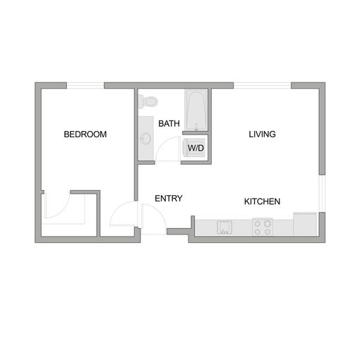 1X1 The Knoll One Bedroom