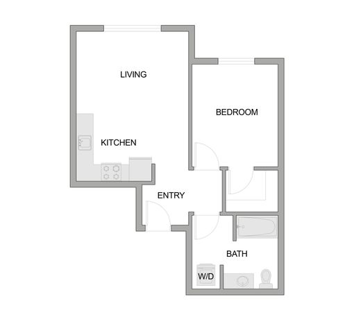 1X1 The Wildwood One Bedroom