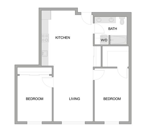 2X1 The Saltzman Two Bedroom