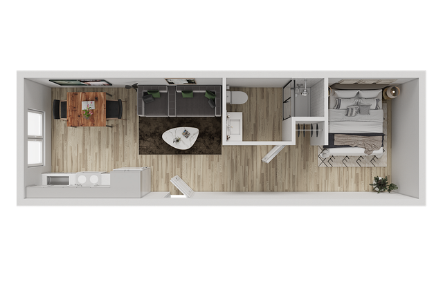 Hawthorne Floor Plan 3D