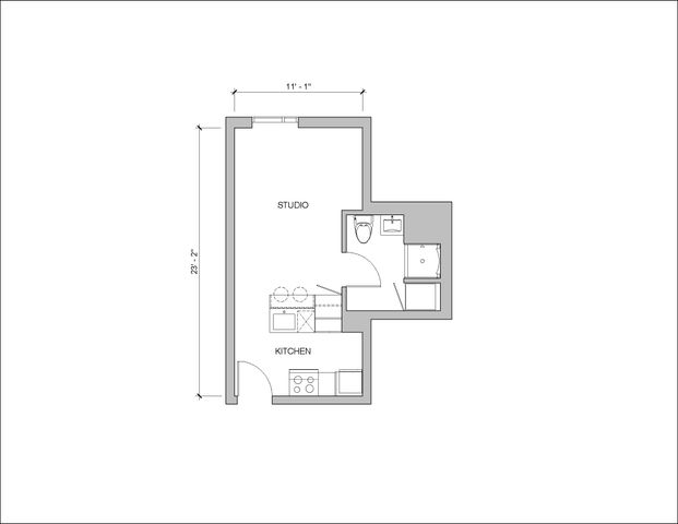 Roselawn Studio Unit Type C