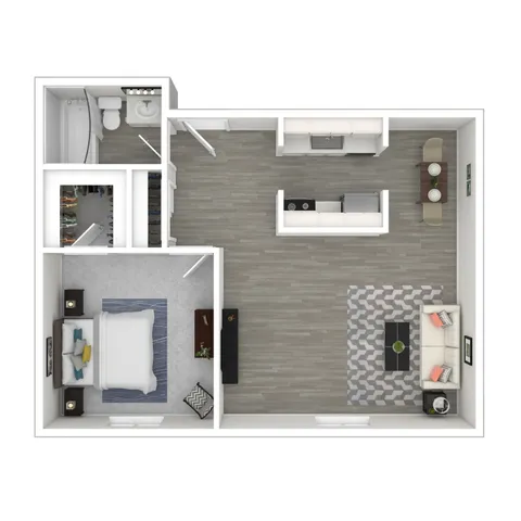 1 bedroom