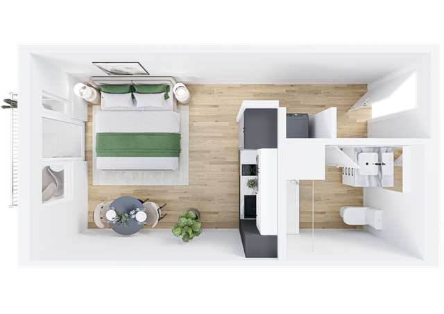 0x1B - 3D Floor Plan