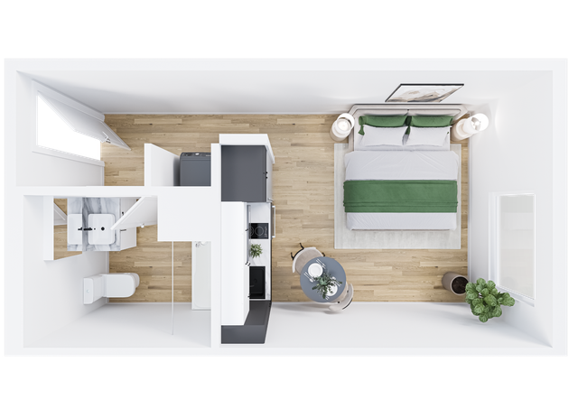 0x1B - 3D Floor Plan income restricted