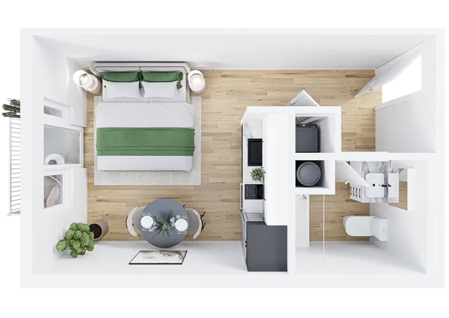 Breakaway 3D Floor Plan Image