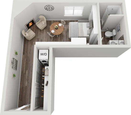 1AA 3D Floorplan