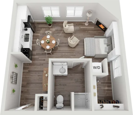 1AF 3D Floorplan