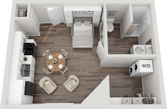 1D 3D Floorplan