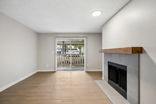 Living Room at Timber Flats unit E101