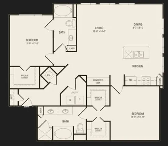 B1.2.P8 Essential Housing | Pearl Greenway | Houston, TX Apartments