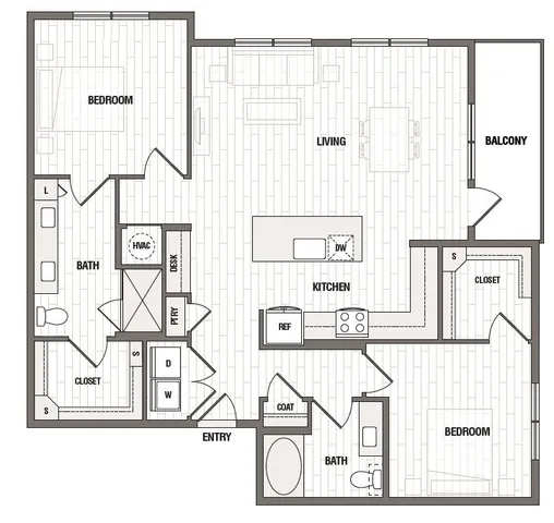 B2 | Caroline Georgetown Floorplans | Georgetown, TX