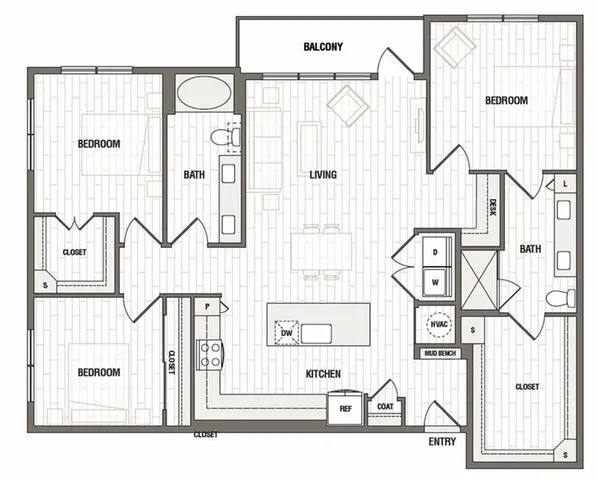 C1 | Caroline Georgetown Floorplans | Georgetown, TX