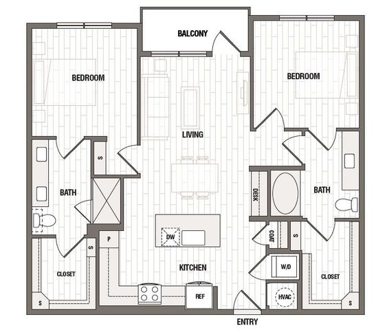 B1HC | Caroline Georgetown Floorplans | Georgetown, TX