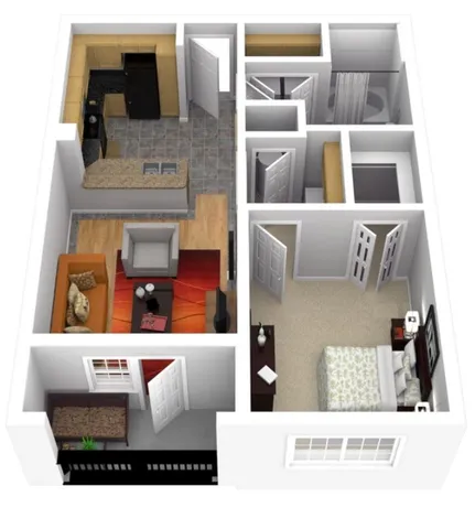 36 Sixty A1 floorplan
