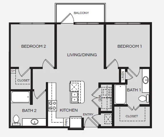 Pearl Washington B1 Floorplan