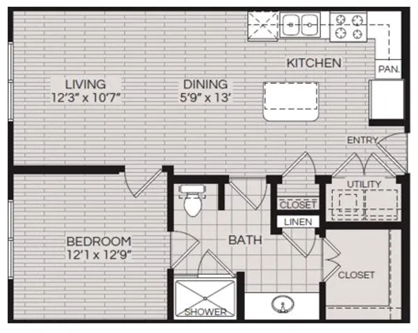 Pearl Residences A1 Floorplan
