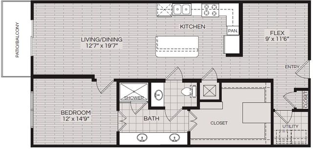 Pearl Residences A2 Floorplan