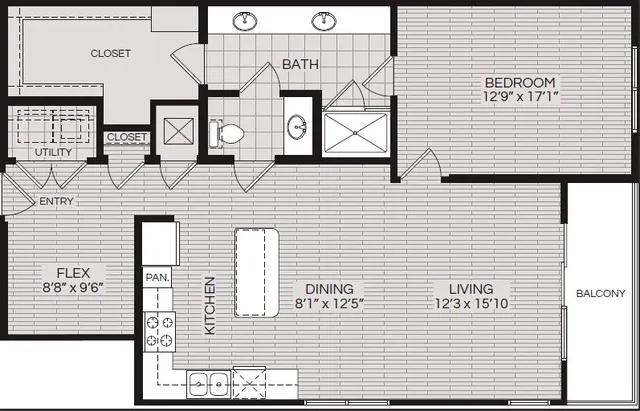 Pearl Residences A3 Floorplan