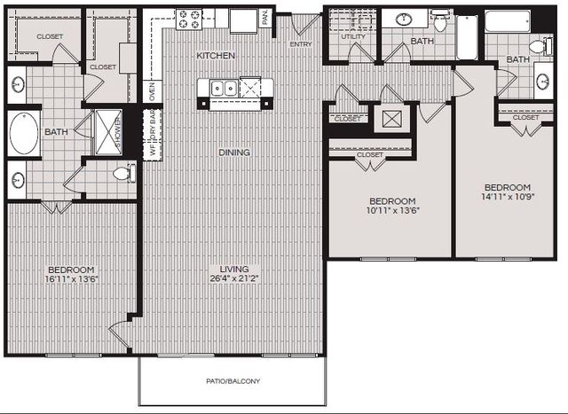 Pearl Residences C2 Floorplan