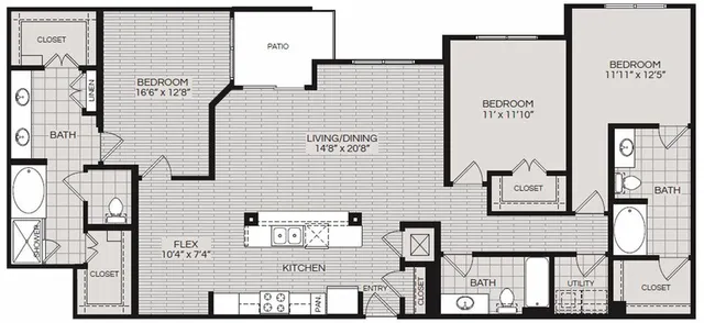 Pearl Residences C4 Floorplan