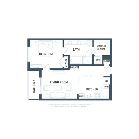 A2 | Pearl Rosemont | Houston, TX Apartments