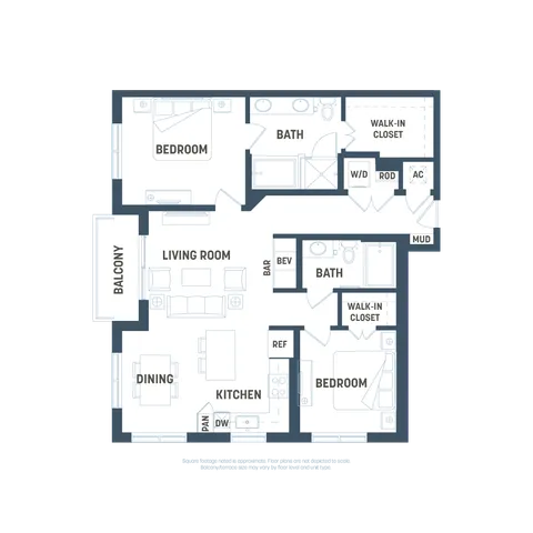 B3a PH | Pearl Rosemont | Houston, TX Apartments