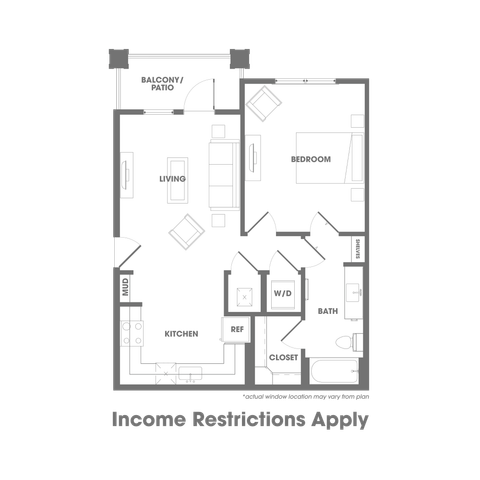 A1.1.P6 | Caroline Longhorn Quarry | San Antonio, TX Apartments