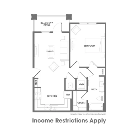 A1.1.P8 | Caroline Longhorn Quarry | San Antonio, TX Apartments