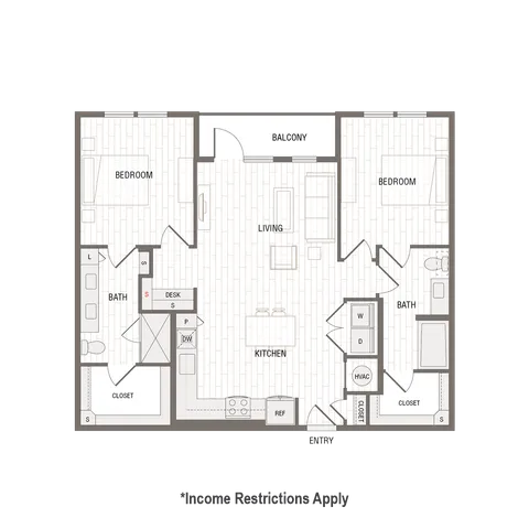 B2c.P8 Two Bedroom| Caroline Rogers Ranch | San Antonio, TX