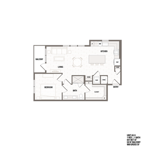 A3s | Caroline Georgetown Floorplans | Georgetown, TX