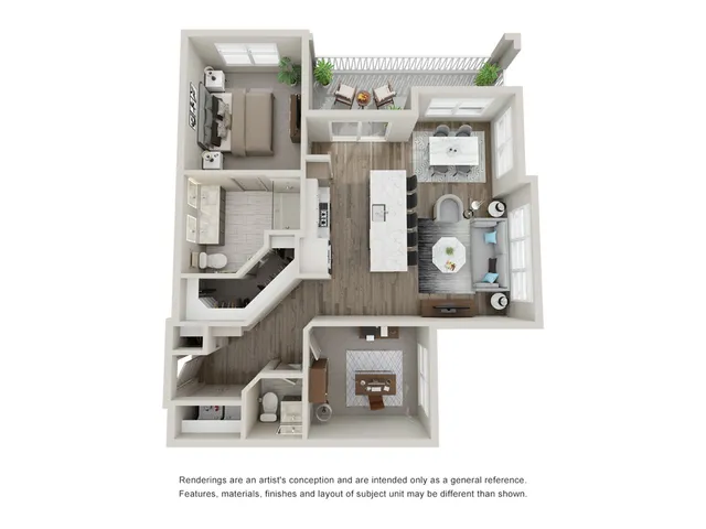 B | Domain Heights | Houston,TX Apartments | Apartments in The Heights Houston