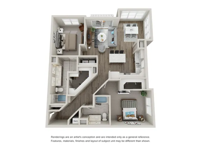 C2 | Domain Heights | Houston,TX Apartments | Apartments in The Heights Houston