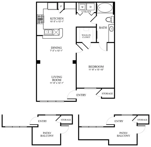 A2 | The Lodge at Spring Shadow | Memorial City Living Apartments