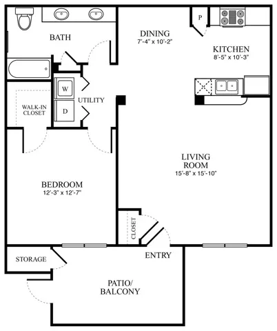 A4 | The Lodge at Spring Shadow | Memorial City Living Apartments