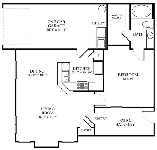 A5 | The Lodge at Spring Shadow | Memorial City Living Apartments
