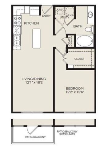 A1.5 | Pearl Woodlake | Houston, TX Apartments