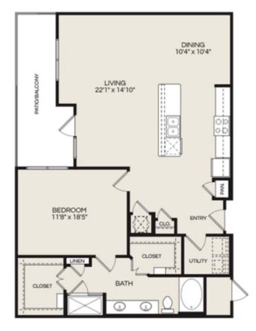 A5 | Pearl Woodlake | Houston, TX Apartments