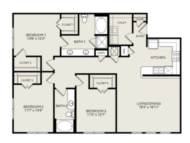 C1.1 | Pearl Woodlake | Houston, TX Apartments