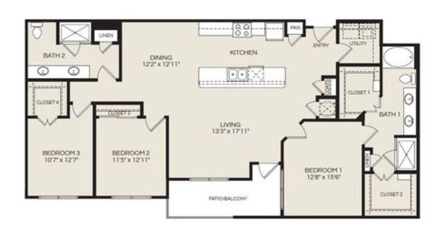 C1.3 | Pearl Woodlake | Houston, TX Apartments