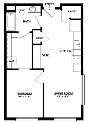 Unit 513 Floor Plan