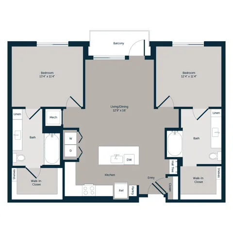 Overland ACC 2x2 floor plan