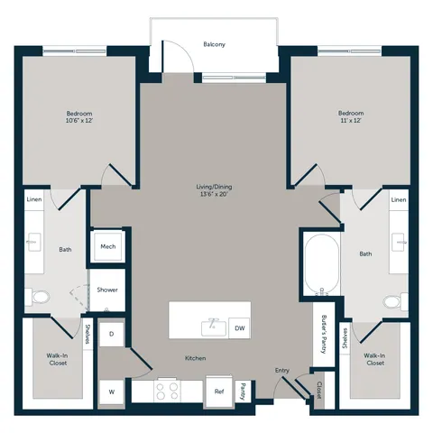 Willowcreek 2x floor plan