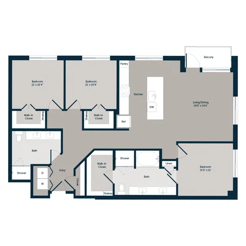 Windhaven 3x3 floor plan
