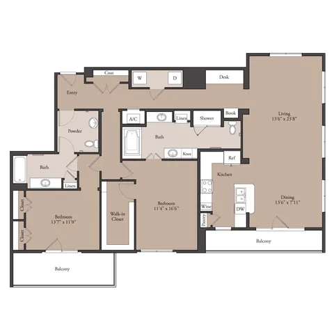 The Lazy Lane (alt) 2x2 floor plan
