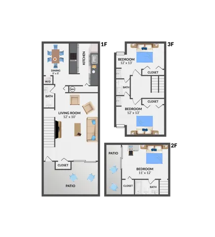 Three Bedroom
